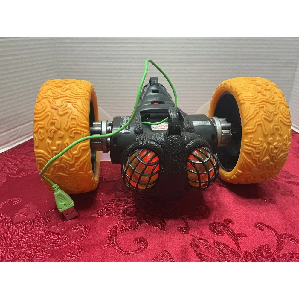 Used Bright Tumble Bee RC Car RechargeableLight Up Toy Yellow Black NoRemote